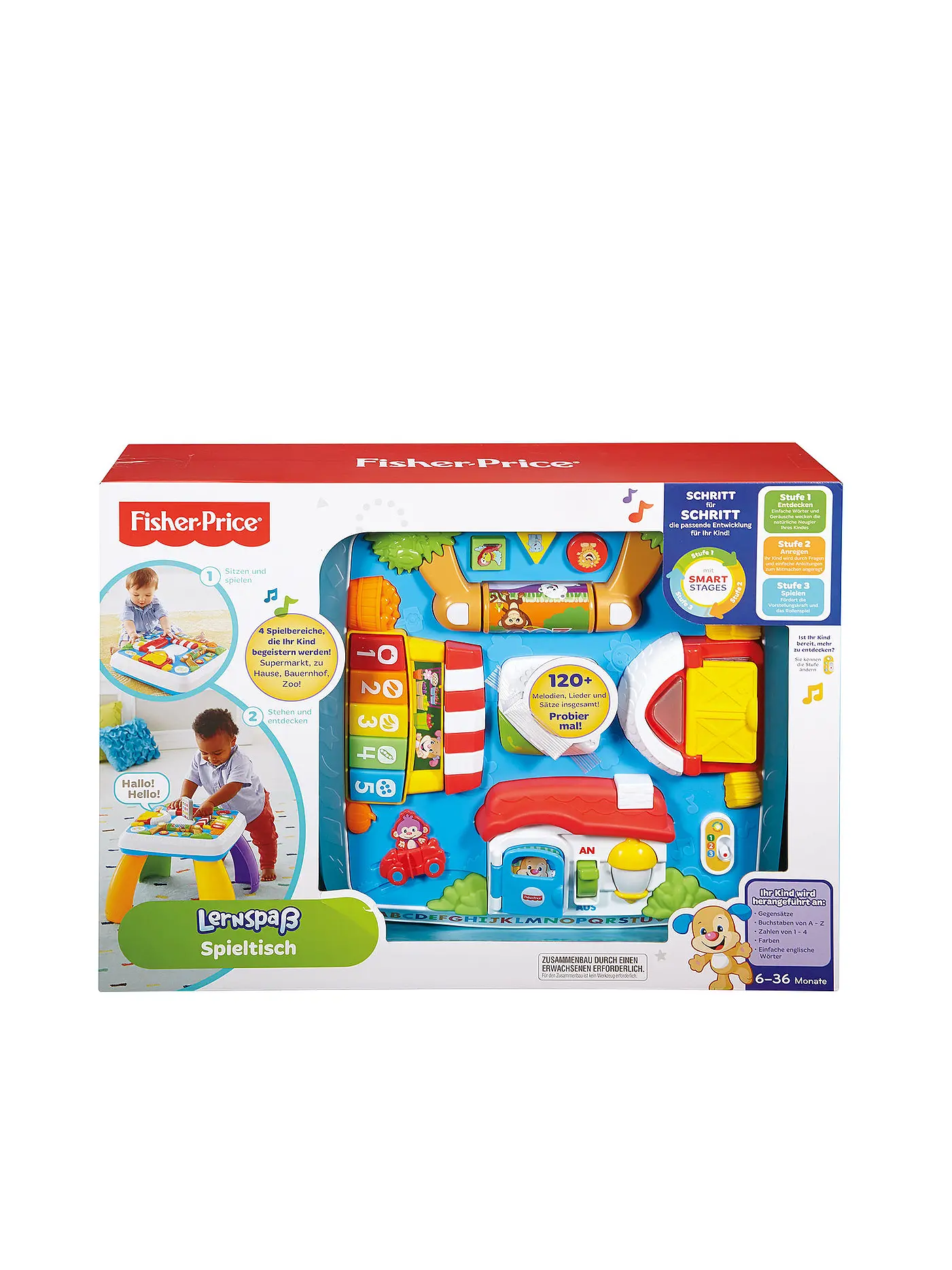 FISHER PRICE | Lernspaß Spieltisch (D) | 